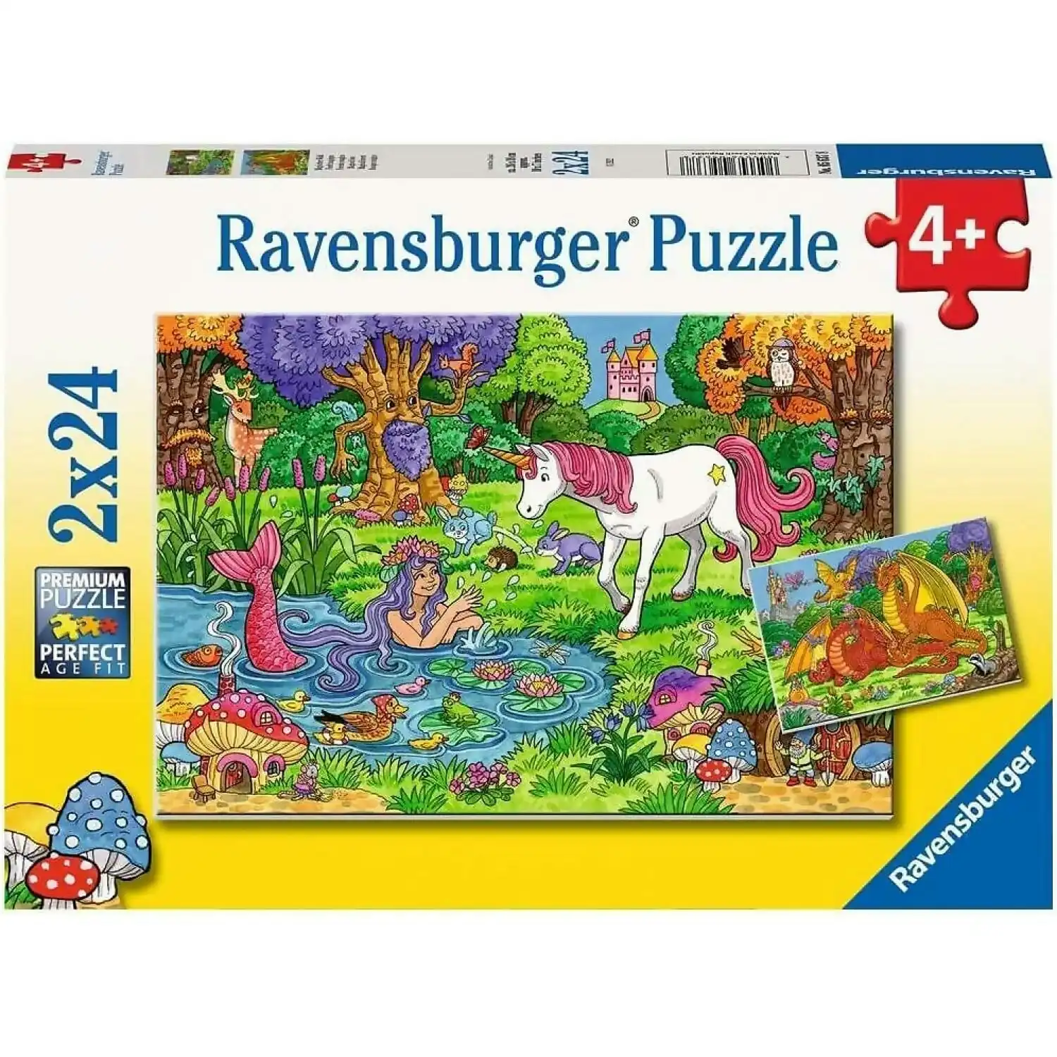 Ravensburger - Magical Forest Jigsaw Puzzle 2 X 24pc