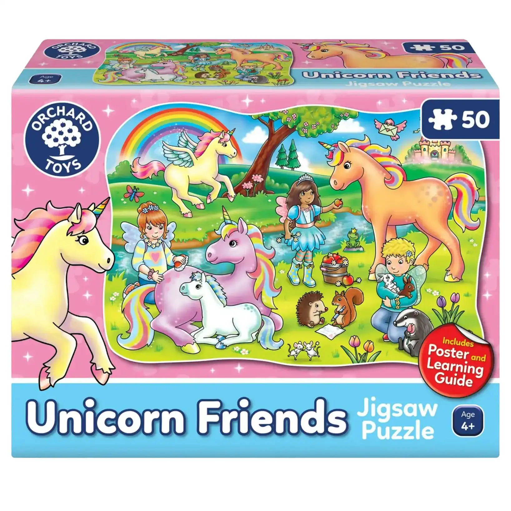 Orchard Toys - Unicorn Friends Jigsaw Puzzle 50 Pieces