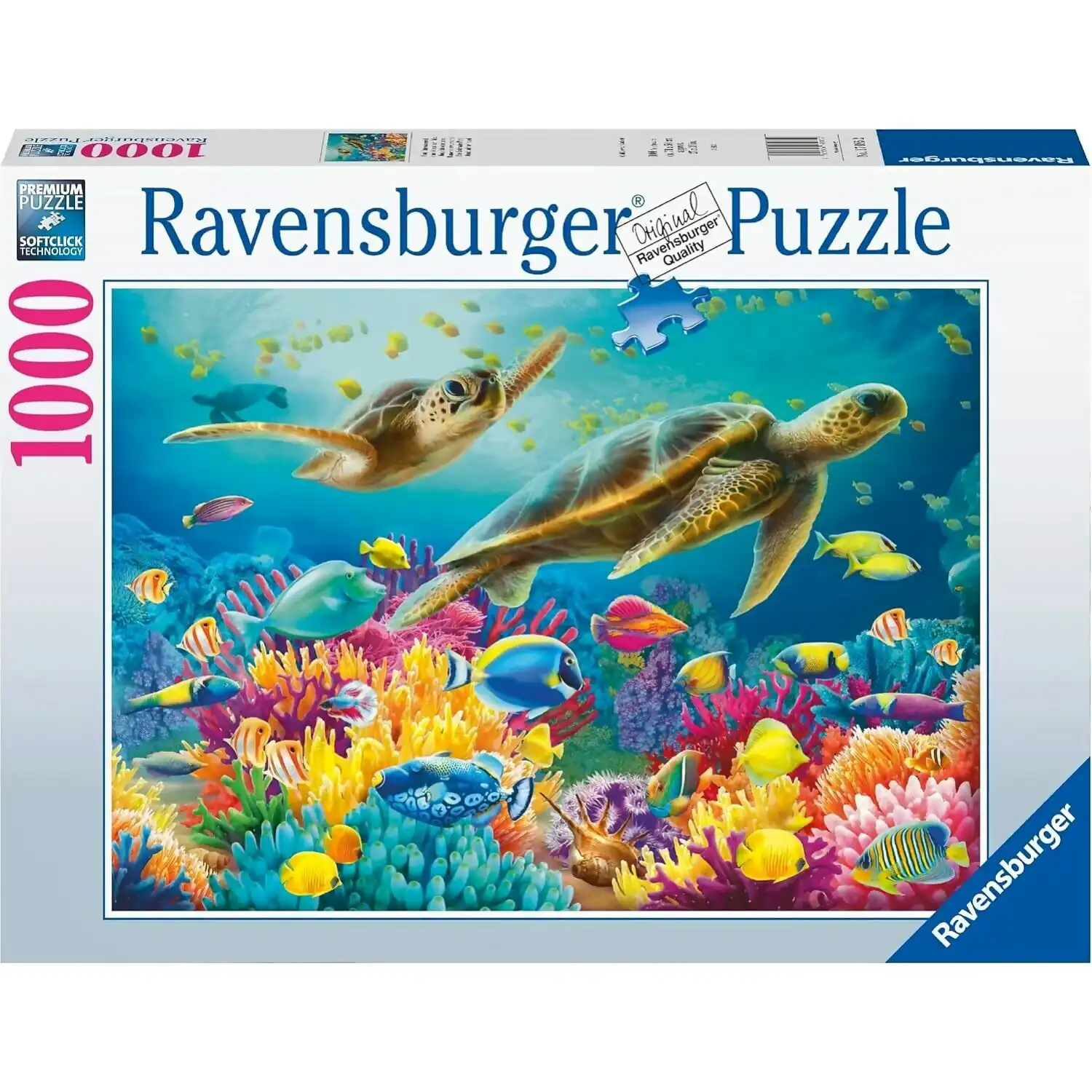 Ravensburger - Blue Underwater World Jigsaw Puzzle 1000pc