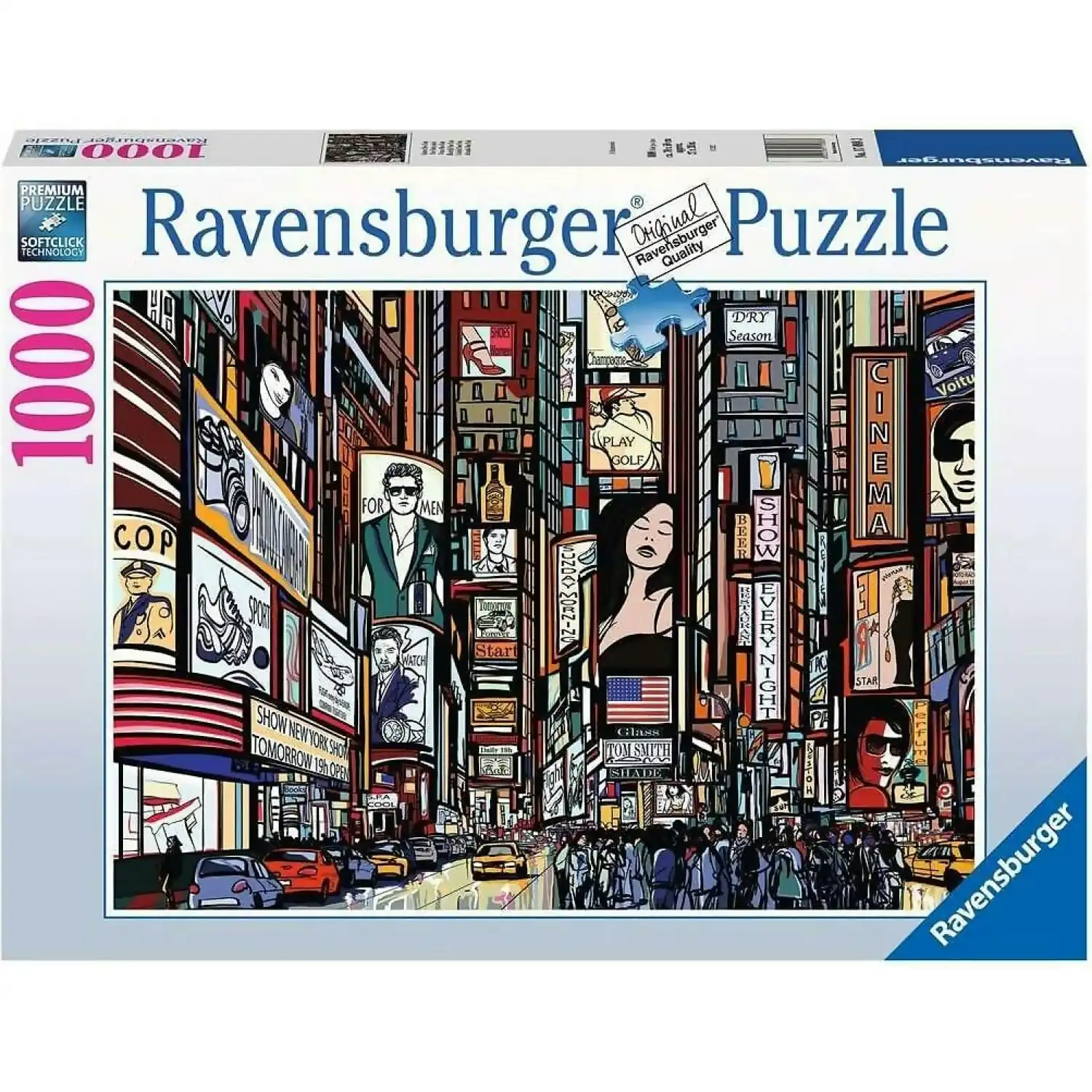 Ravensburger - Colourful New York Jigsaw Puzzle 1000pc