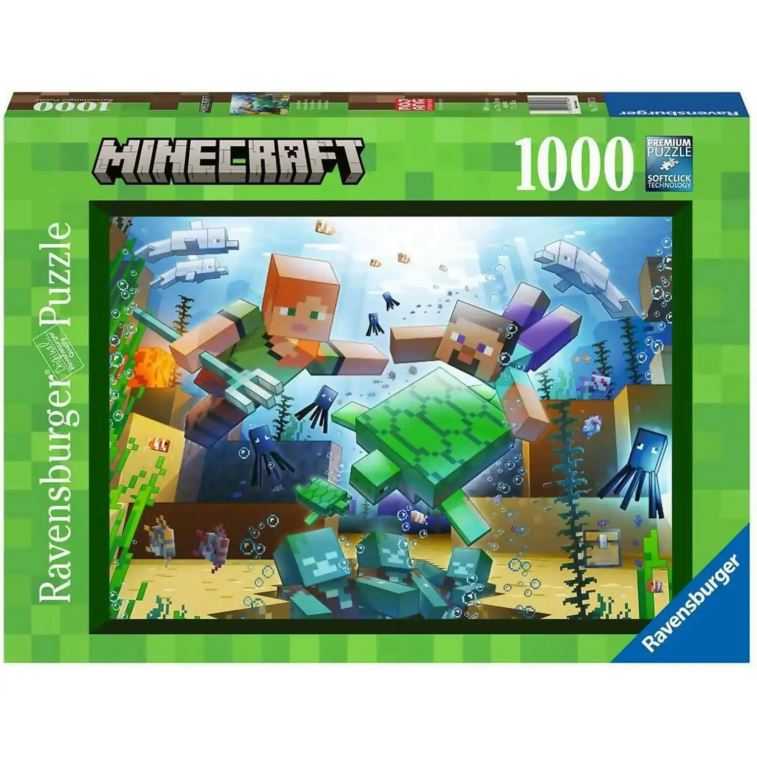 Ravensburger - Minecraft Mosaic Jigsaw Puzzle 1000pc