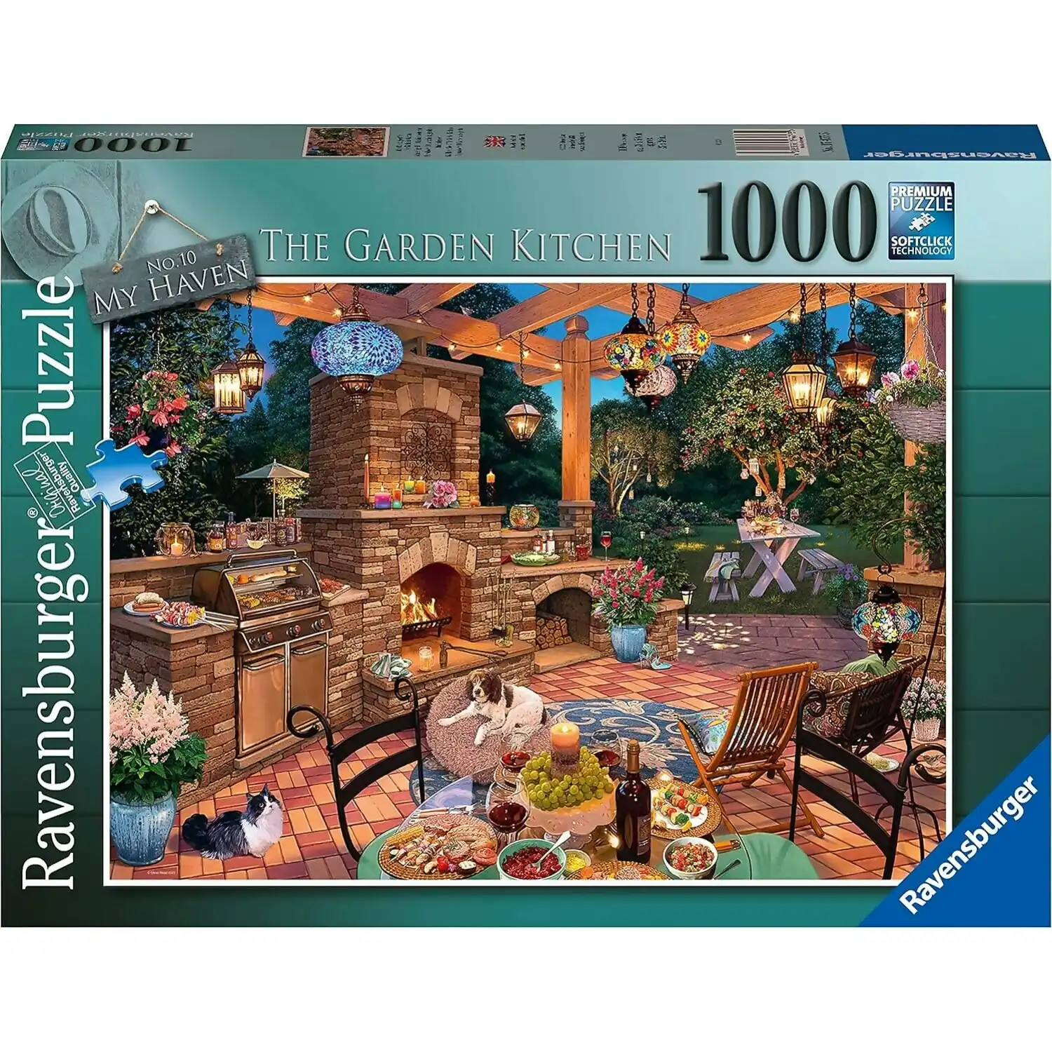 Ravensburger - My Haven No.10 The Garden Kitchen Jigsaw Puzzle 1000pc