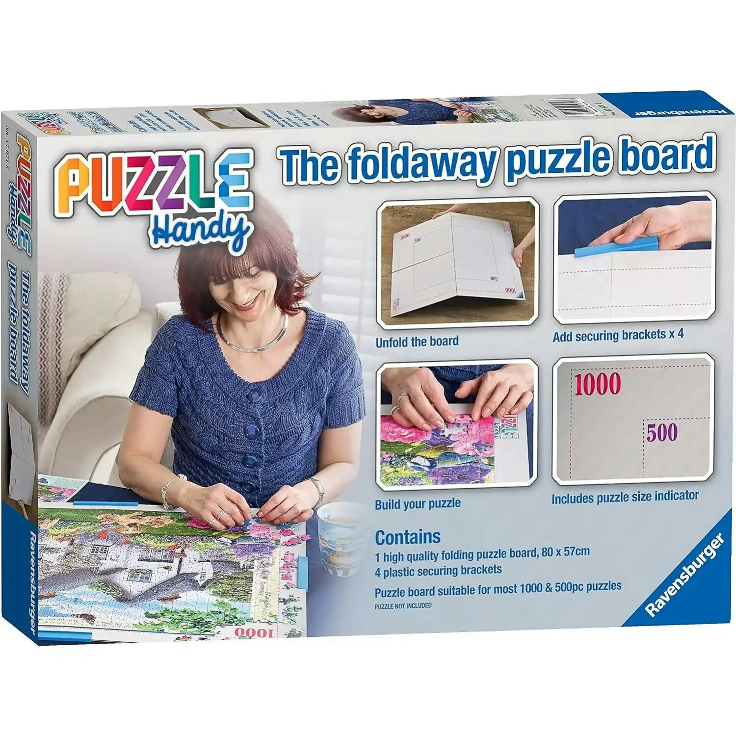 Ravensburger - Puzzle Handy The Foldaway Puzzle Board