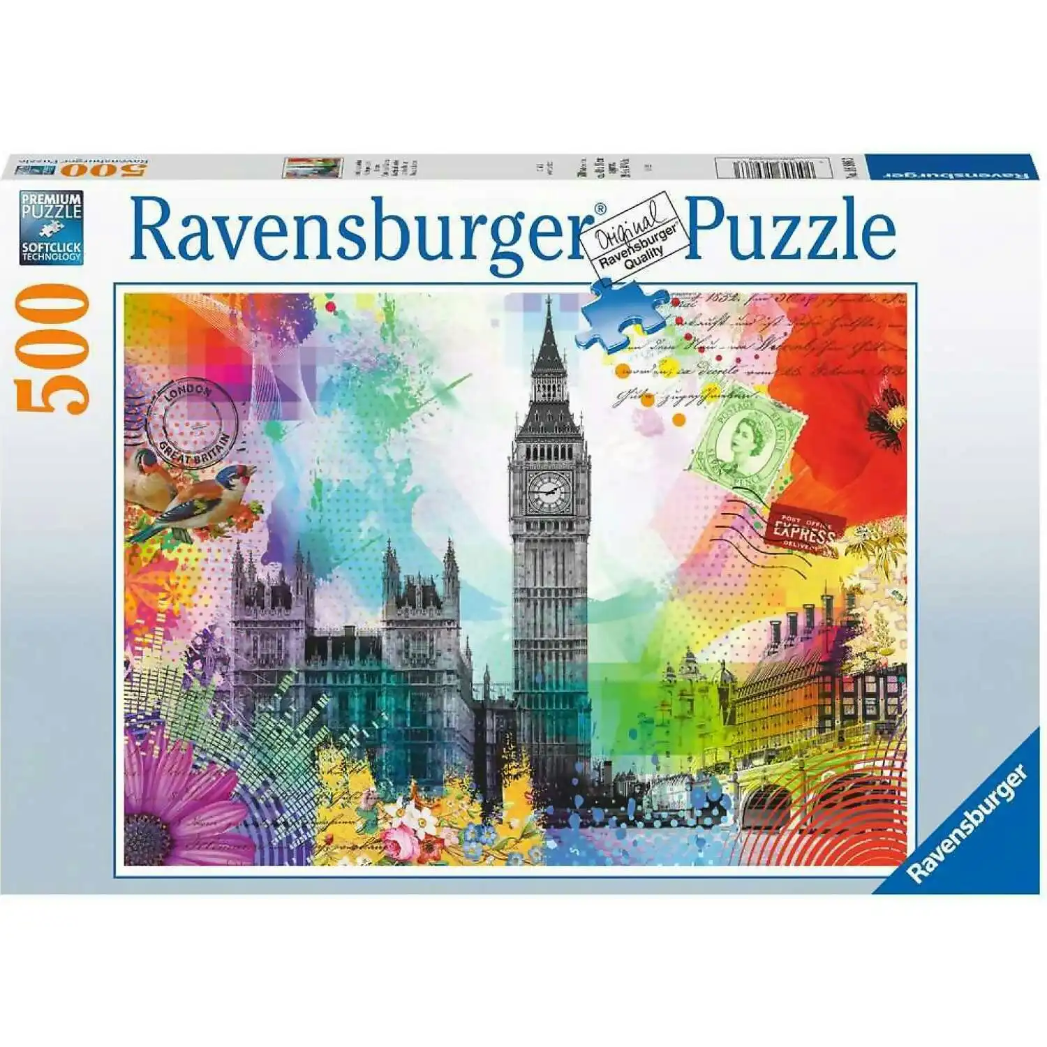 Ravensburger - London Postcard Jigsaw Puzzle 500pc