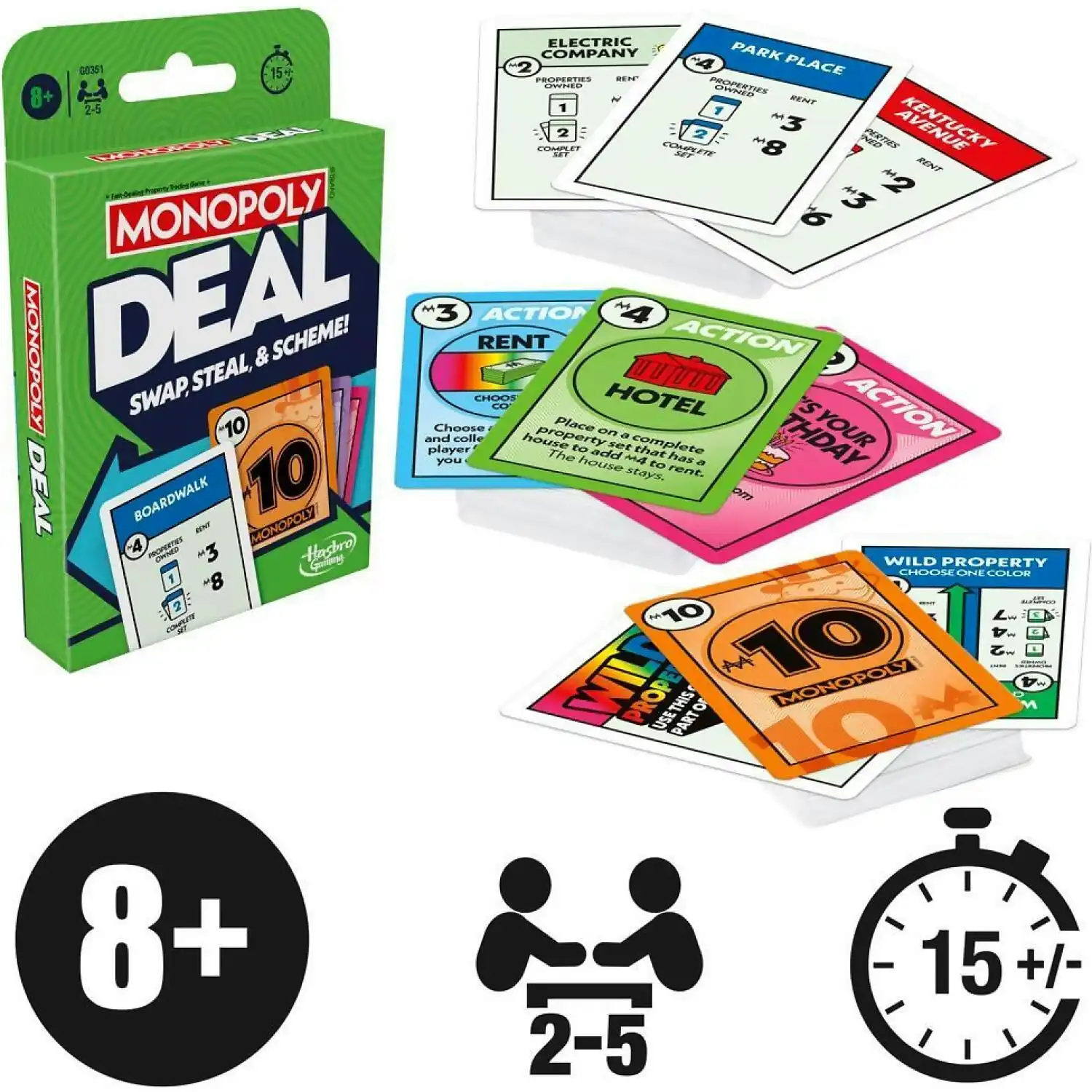 Monopoly - Deal Card Game - Hasbro