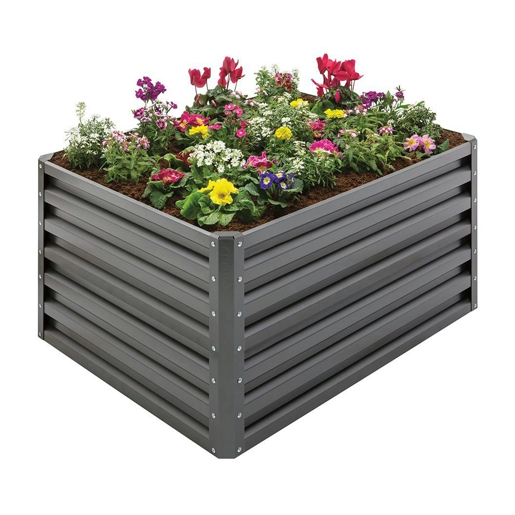 Saver Raised Garden Bed Slate Grey