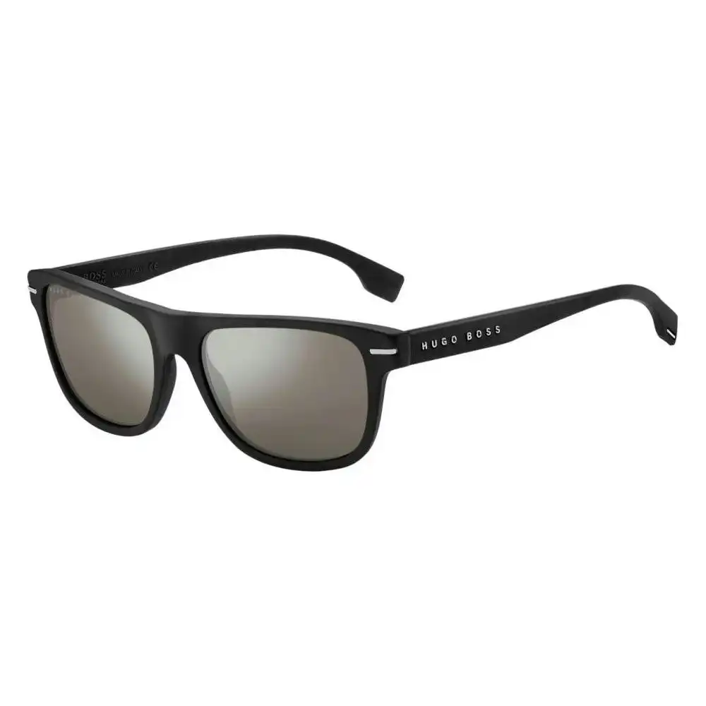 Hugo Boss Sunglasses Hugo Boss Mod. Boss 1322_s Unisex Square Sunglasses With Blue Lenses