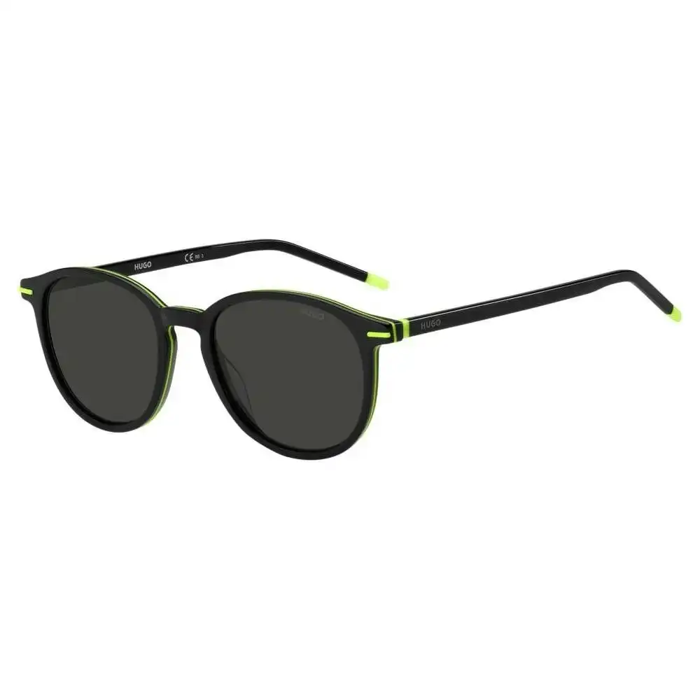 Hugo Boss Sunglasses Hugo Boss Hg 1169_s Rectangular Sunglasses For Men - Black Lens