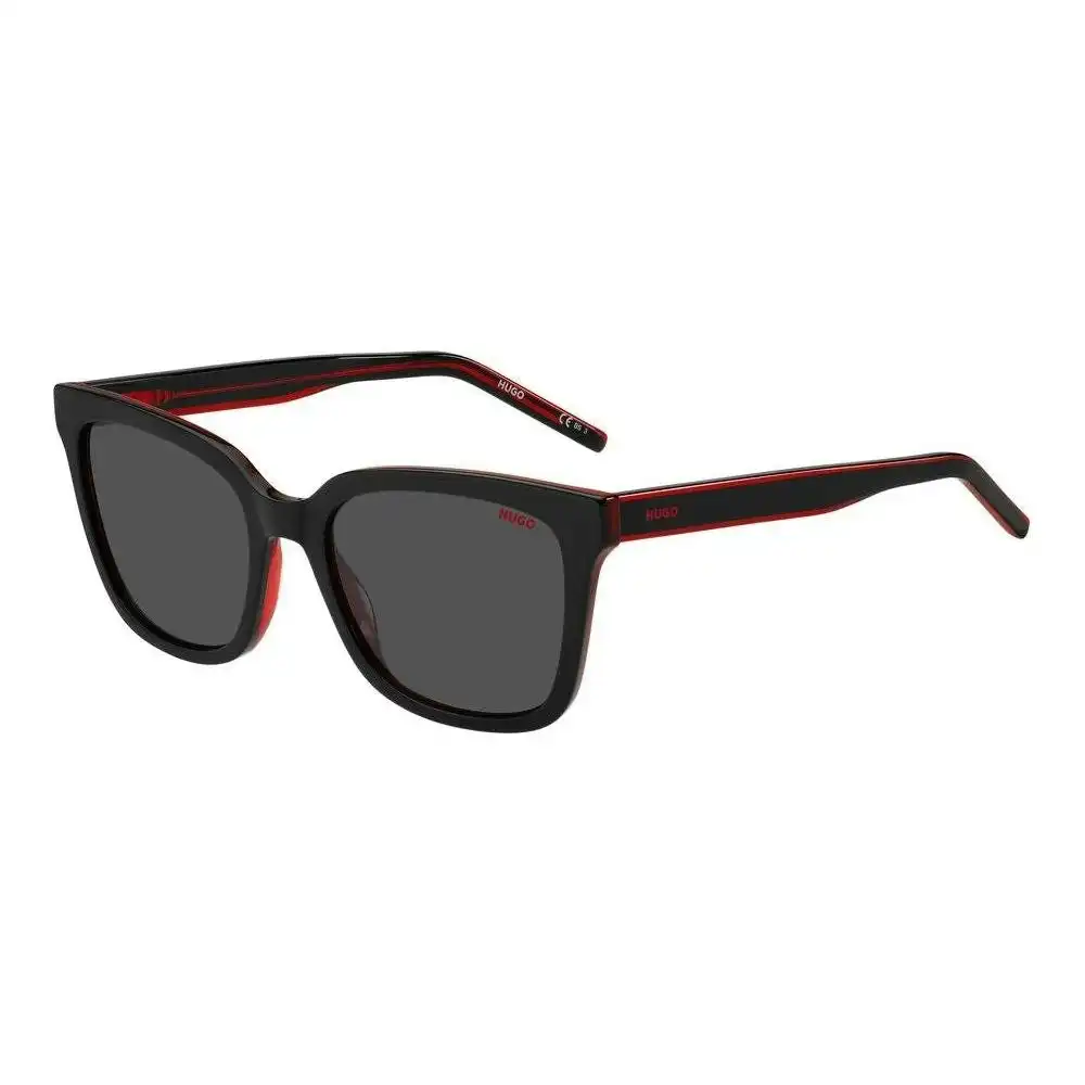 Hugo Boss Sunglasses Hugo Hg 1248_s Square Unisex Sunglasses - Black Lens