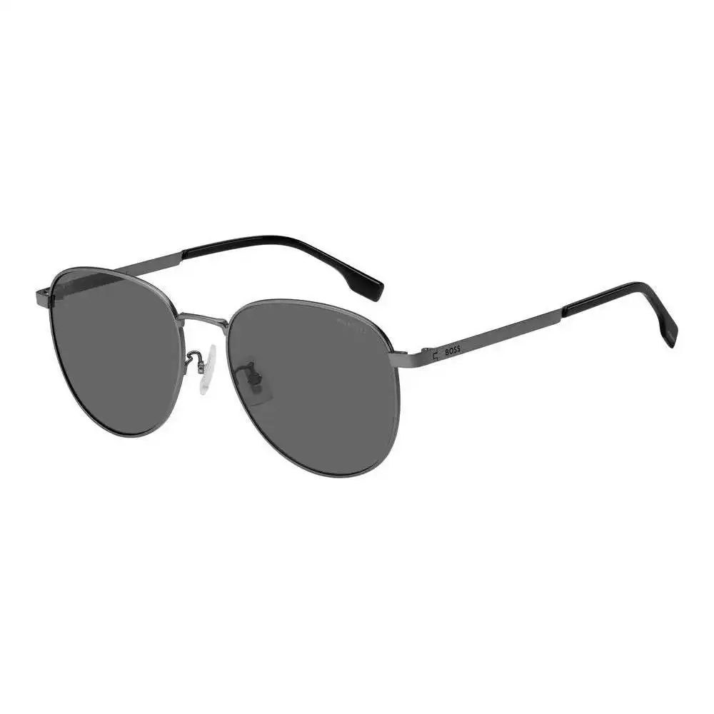 Hugo Boss Sunglasses Hugo Boss Mod. Boss 1536_f_s Men's Rectangular Blue Lens Sunglasses