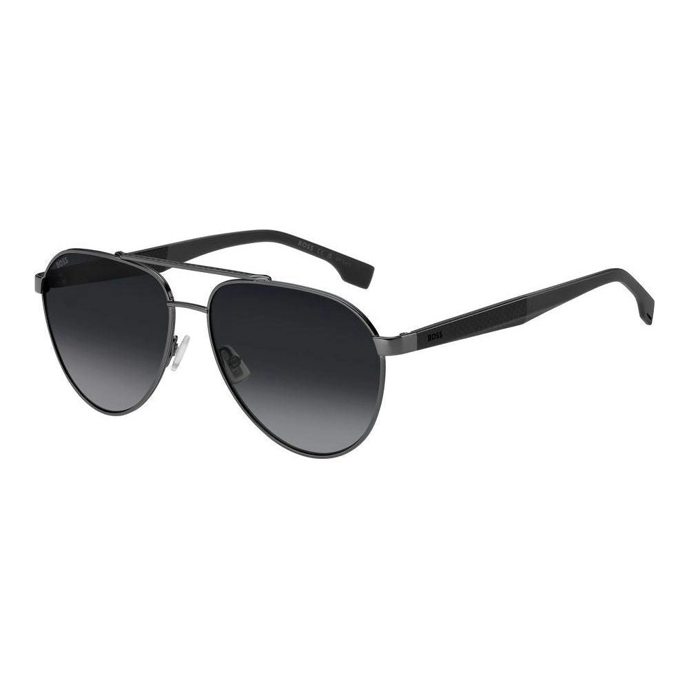 Hugo Boss Sunglasses Hugo Boss Mod. Boss 1485_s Men's Rectangular Sunglasses - Black Lensintroducing The Hugo Boss Mod. Boss 1485_s Men's Rectangular Sunglasses