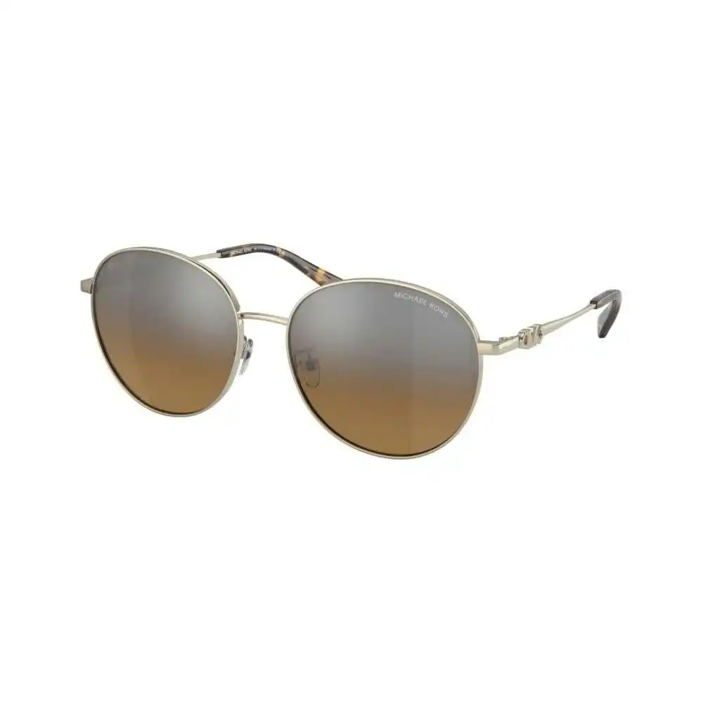 Michael Kors Sunglasses Michael Kors Mk 1119 Rectangular Unisex Sunglasses - Black Lens