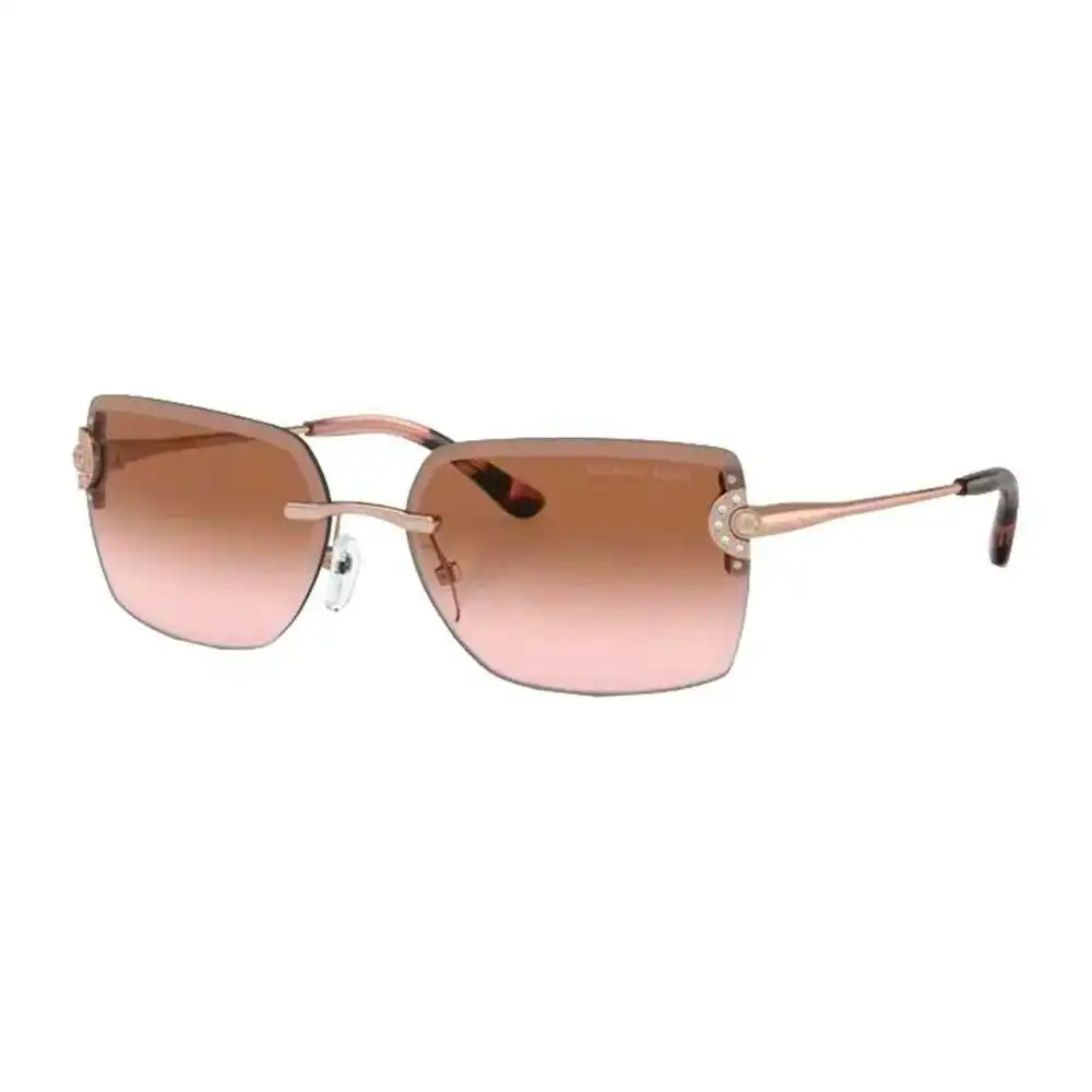 Michael Kors Sunglasses Michael Kors Sedona Mk 1122b Women's Rectangular Sunglasses - Brown Gradient Lenses