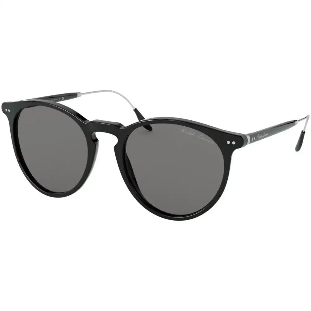 Ralph Lauren Sunglasses Ralph Lauren Rl 8181p Rectangular Sunglasses For Men - Black Lens