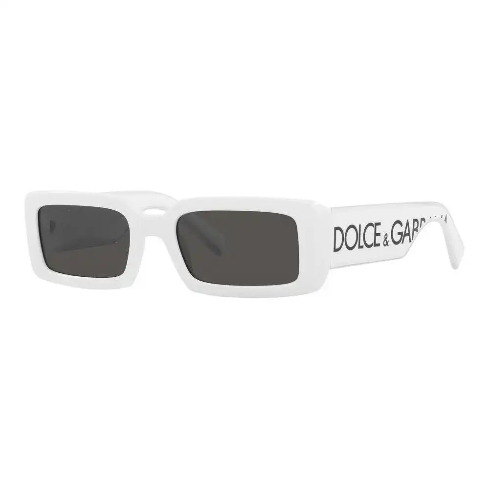 Dolce & Gabbana Sunglasses D&g Rectangular Sunglasses Dg 6187 - Stylish Eyewear For Men With Black Lenses