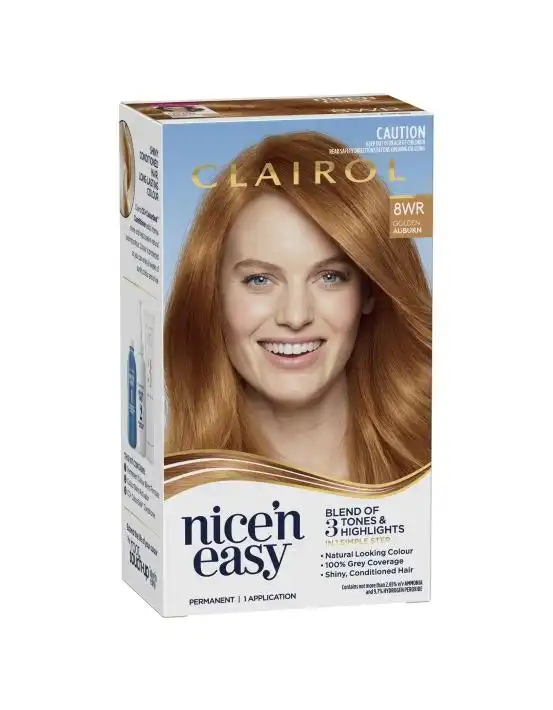 Clairol Nice n Easy 8WR Golden Auburn