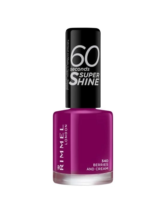 Rimmel 60 Seconds Nail Polish 340 Berries & Cream