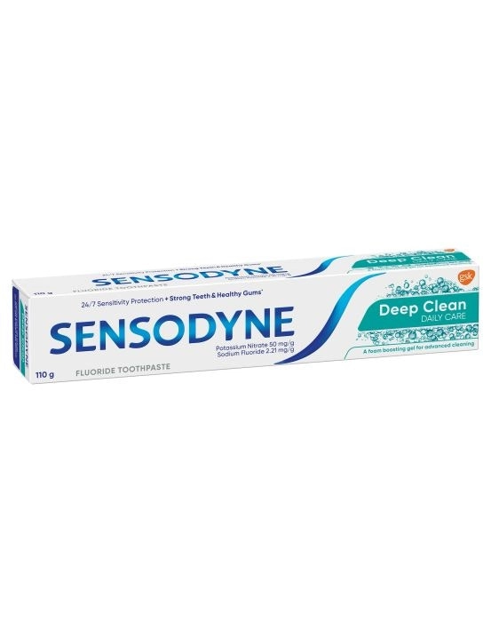 Sensodyne Deep Clean Sensitive Toothpaste 110g