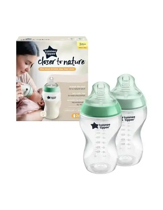 Tommee Tippee Closer To Nature Bottle 340ml 2 Pack