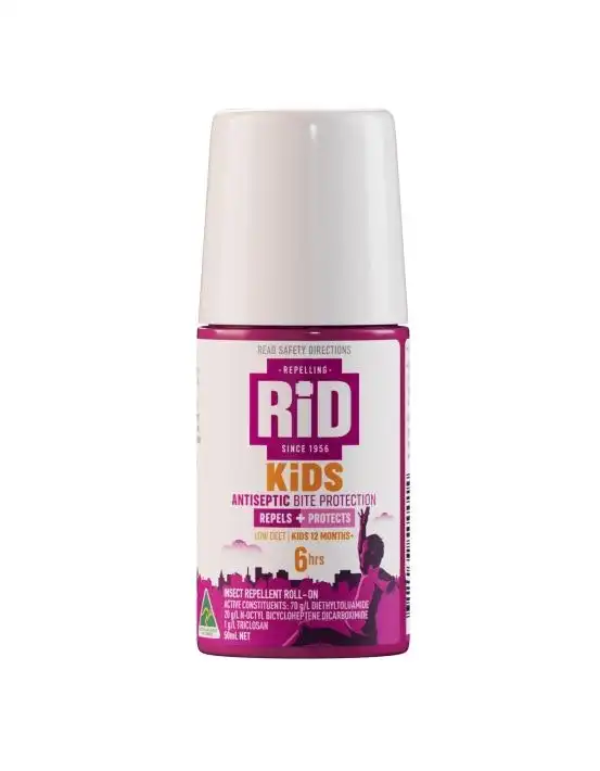 RID Kids Low Irritant Insect Repellent Roll On 50ml