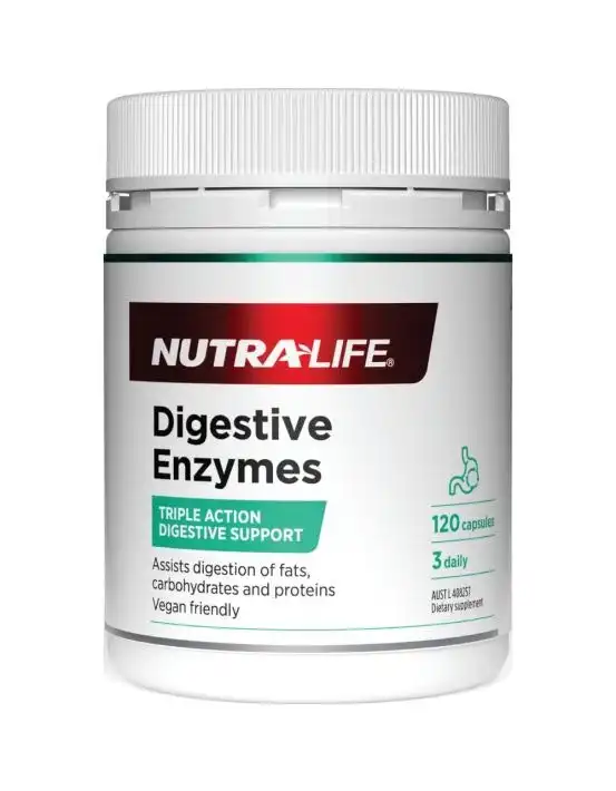 Nutra-Life Digestive Enzymes 120 Capsules