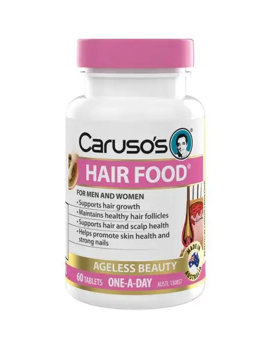 Caruso's Natural Health Hair Food 60 Tablets