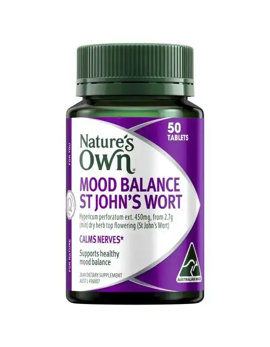 Nature's Own Mood Balance St John's Wort 50 Tablets