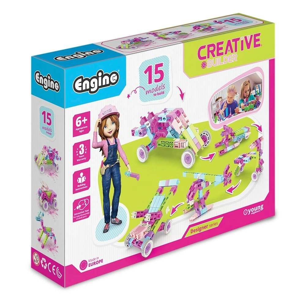 Engino - Creative Builder - Designer Set - 15 Models