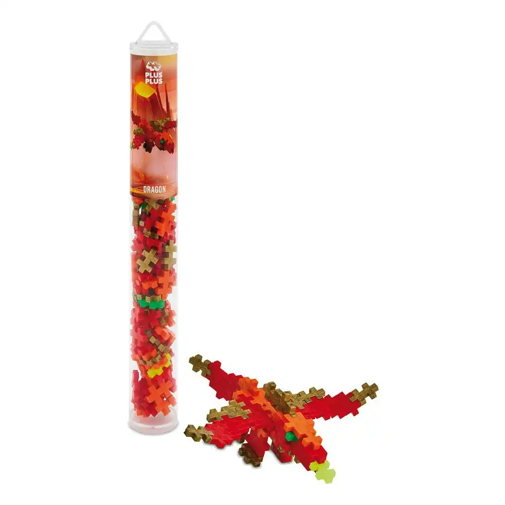 Plus-Plus - Dragon - 100 pcs Tube