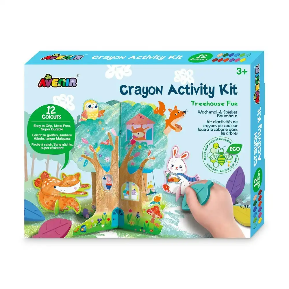 Avenir - Crayon Activity Kit - Treehouse Fun
