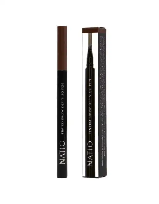 Natio Tinted Brow Defining Pen Dark Brown