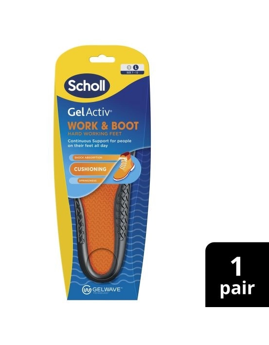 Scholl Gel Activ Insole Work Large