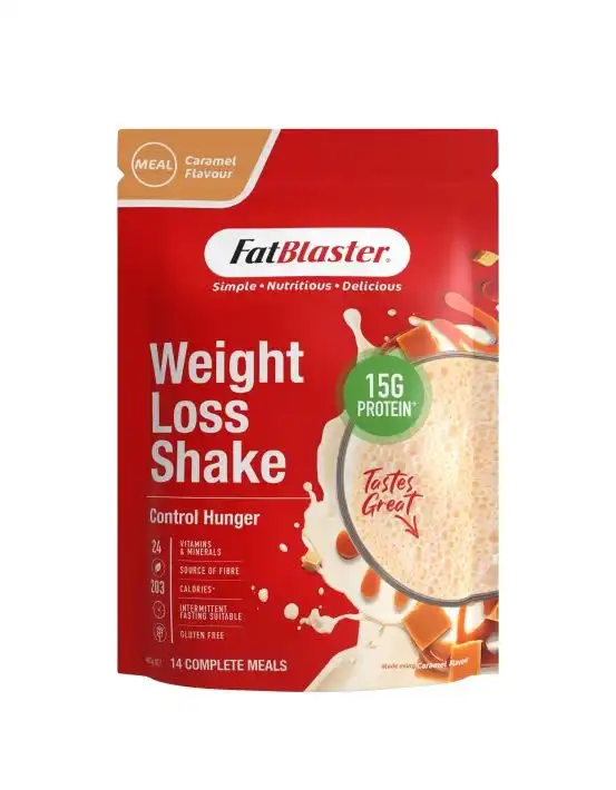FatBlaster Weight Loss Shake Caramel 465g