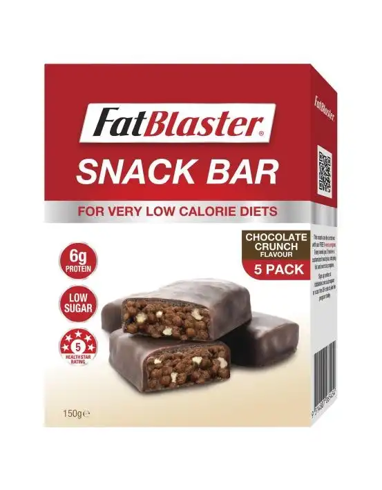 Naturopathica Fatblaster Chocolate Crunch Bar 5 x 30g