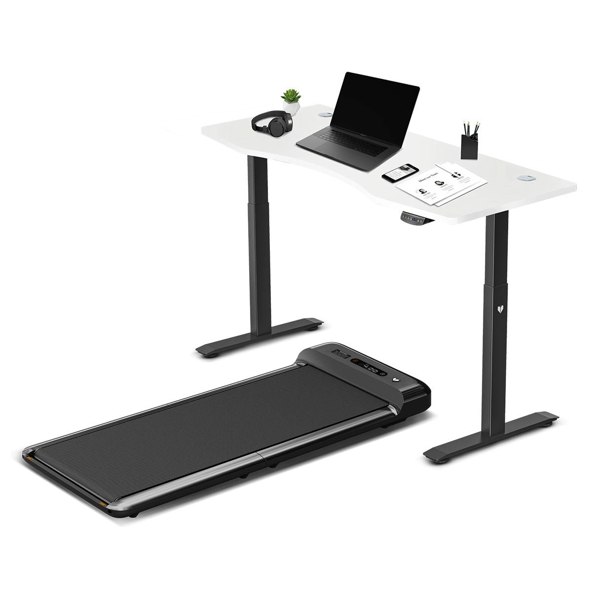 Lifespan Fitness WalkingPad™  M2 Treadmill with ErgoDesk Automatic Standing Desk 1500mm