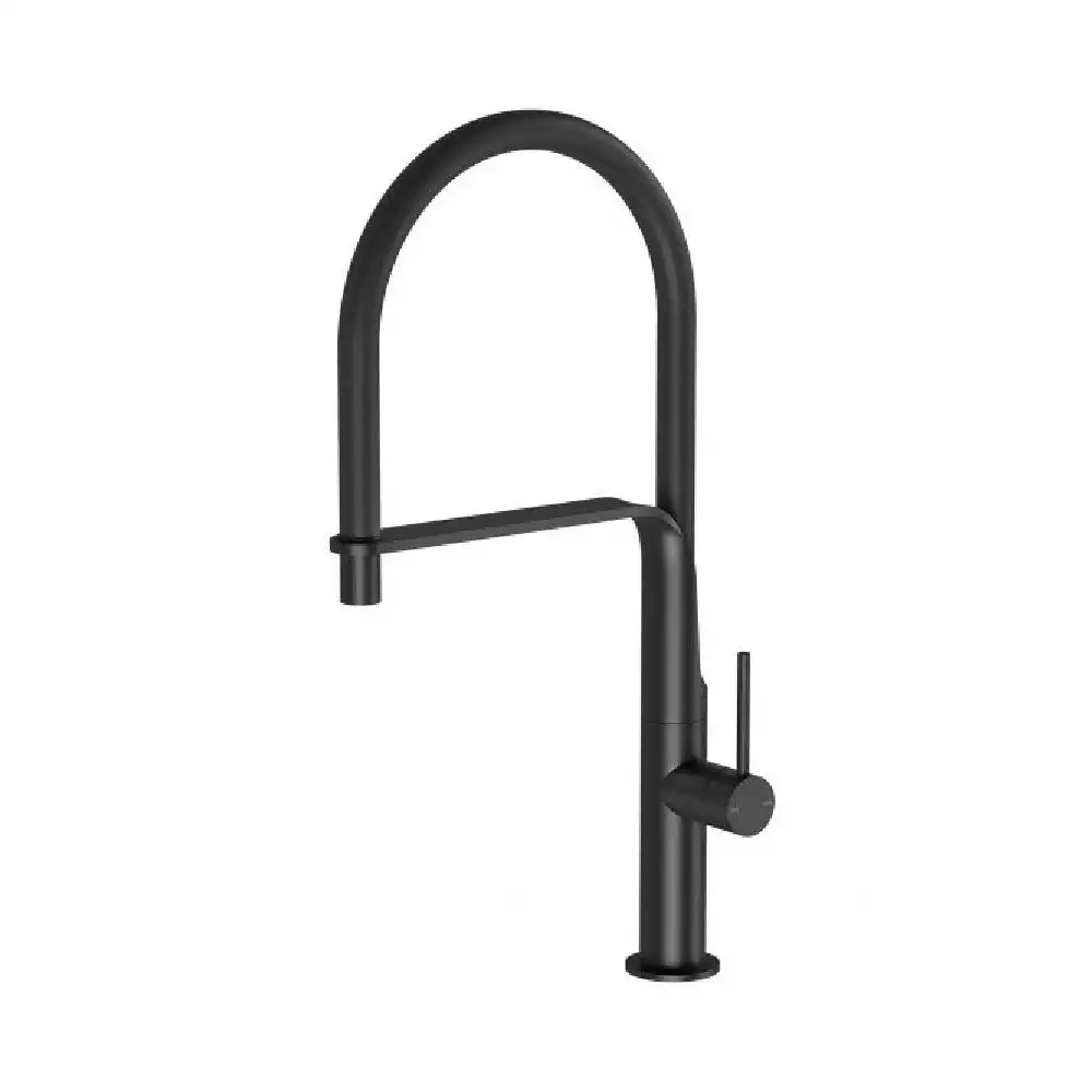 Phoenix Vido Flexible Hose Sink Mixer Matte Black 113-7110-10