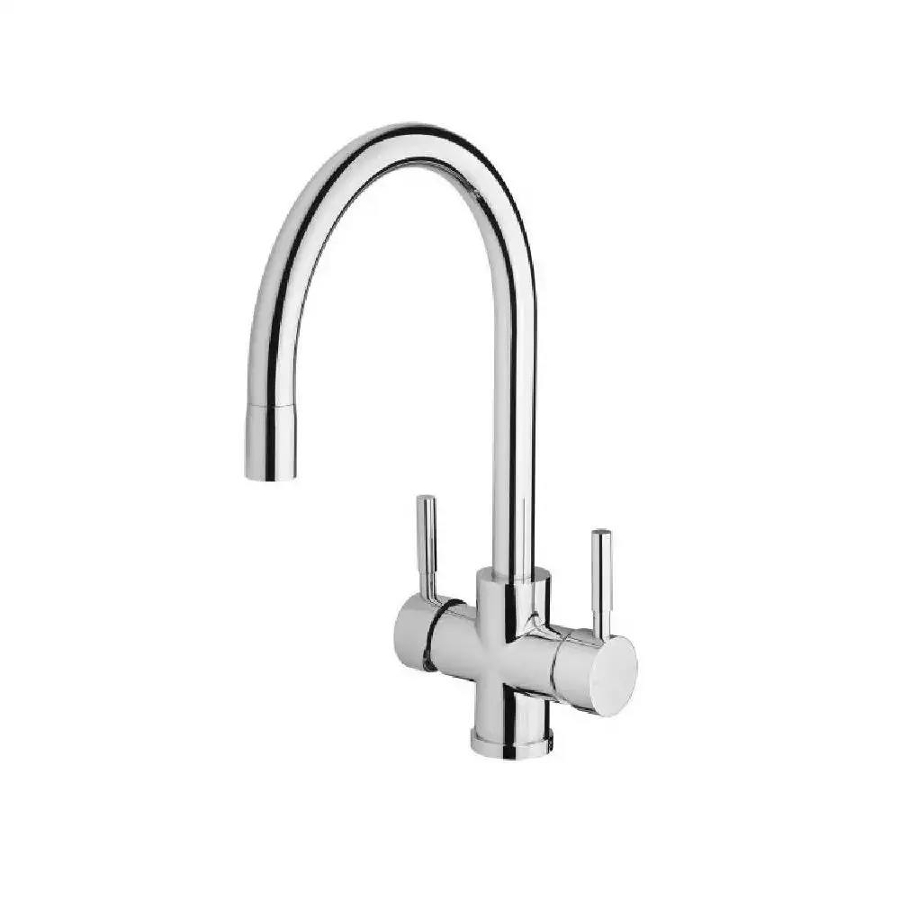 Phoenix Vivid Filtered Sink Mixer 220mm Gooseneck with Filters Chrome V737 CHR