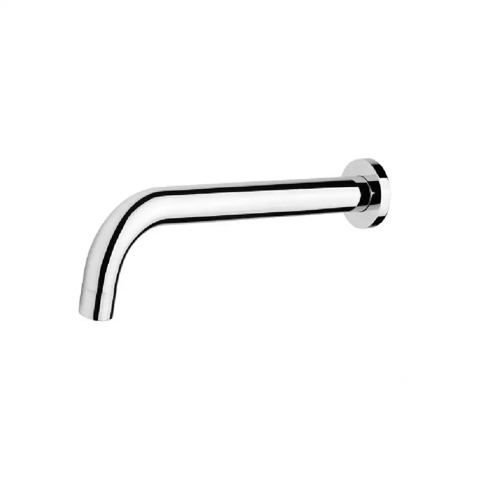 Phoenix Vivid Wall Basin Outlet 250mm Curved Chrome V254 CHR