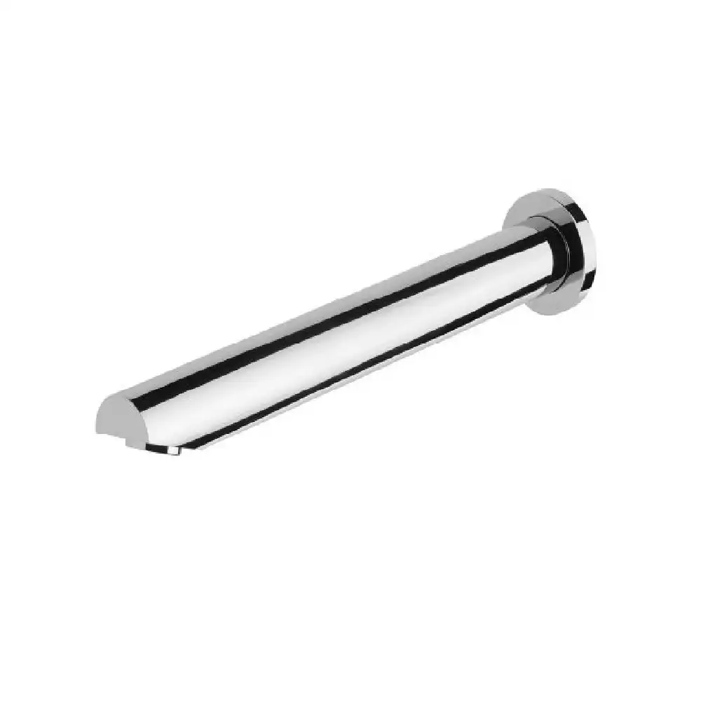 Phoenix Vivid Wall Bath Outlet 32 x 300mm Angled Chrome V817 CHR