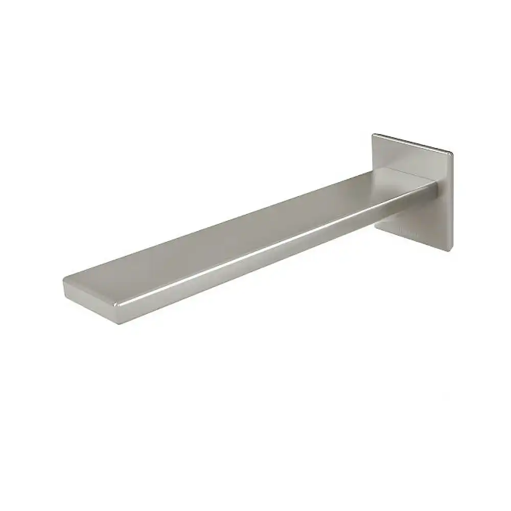 Phoenix Zimi Wall Basin Outlet 200mm Brushed NIckel 116-7610-40