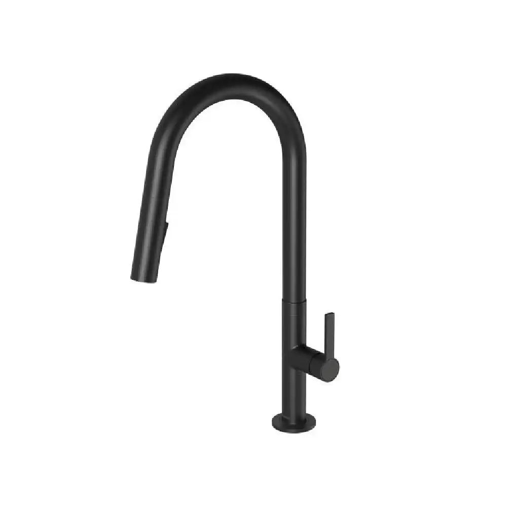 Phoenix Lexi MKII Pull Out Spray Sink Mixer Matte Black 123-7105-10