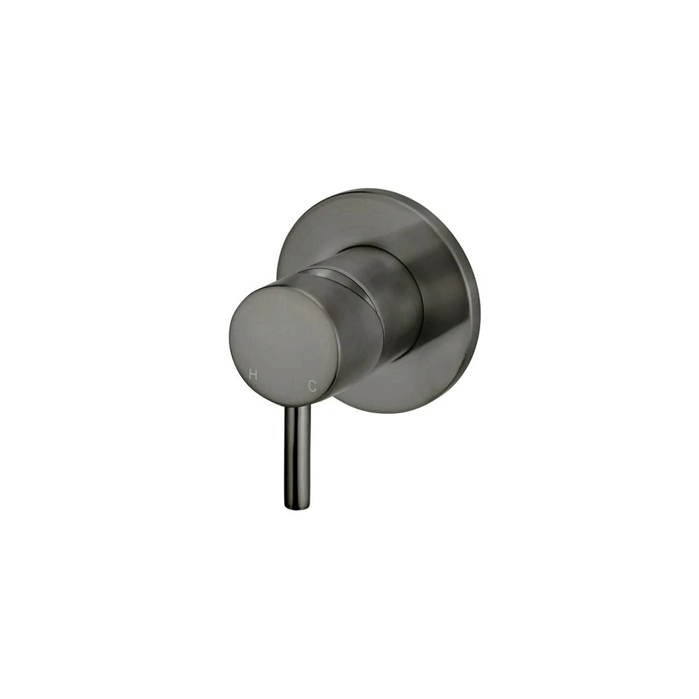 Meir Round Wall Mixer Short Pin Shadow MW03S-PVDGM