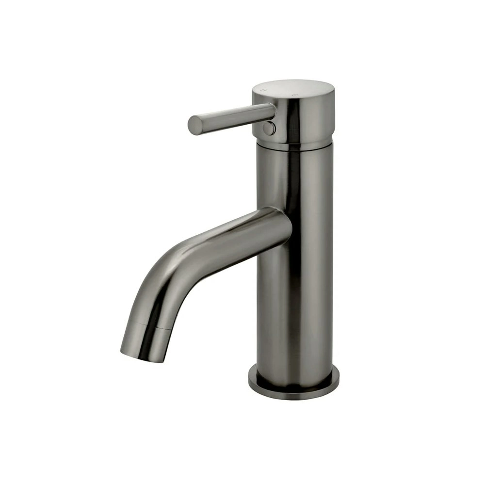 Meir Round Basin Mixer Curved Shadow MB03-PVDGM