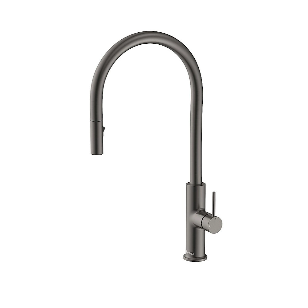 Fienza Kaya Pull Out Sink Mixer Gun Metal 228108GM