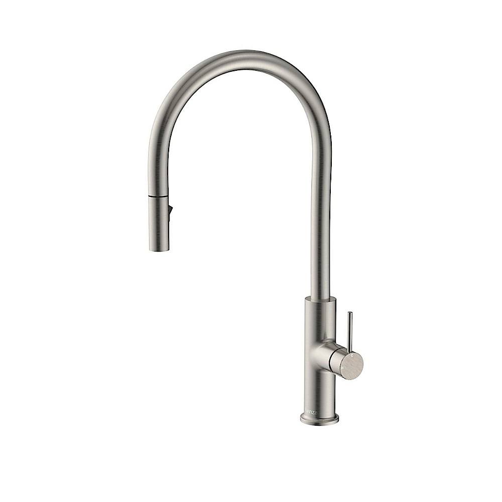 Fienza Kaya Pull Out Sink Mixer Brushed Nickel 228108BN