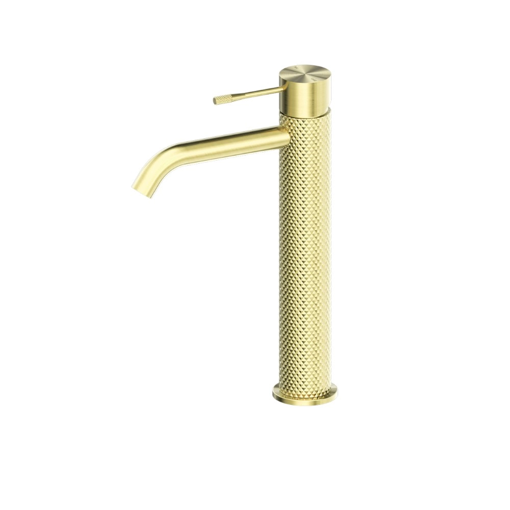 Nero Opal Tall Basin Mixer Brushed Gold NR251901aBG