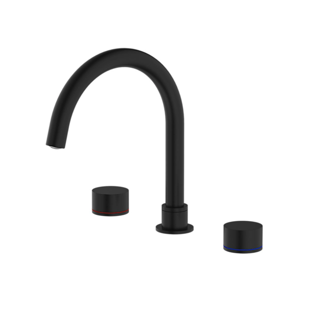 Nero Kara Bath Set Matte Black NR211703MB