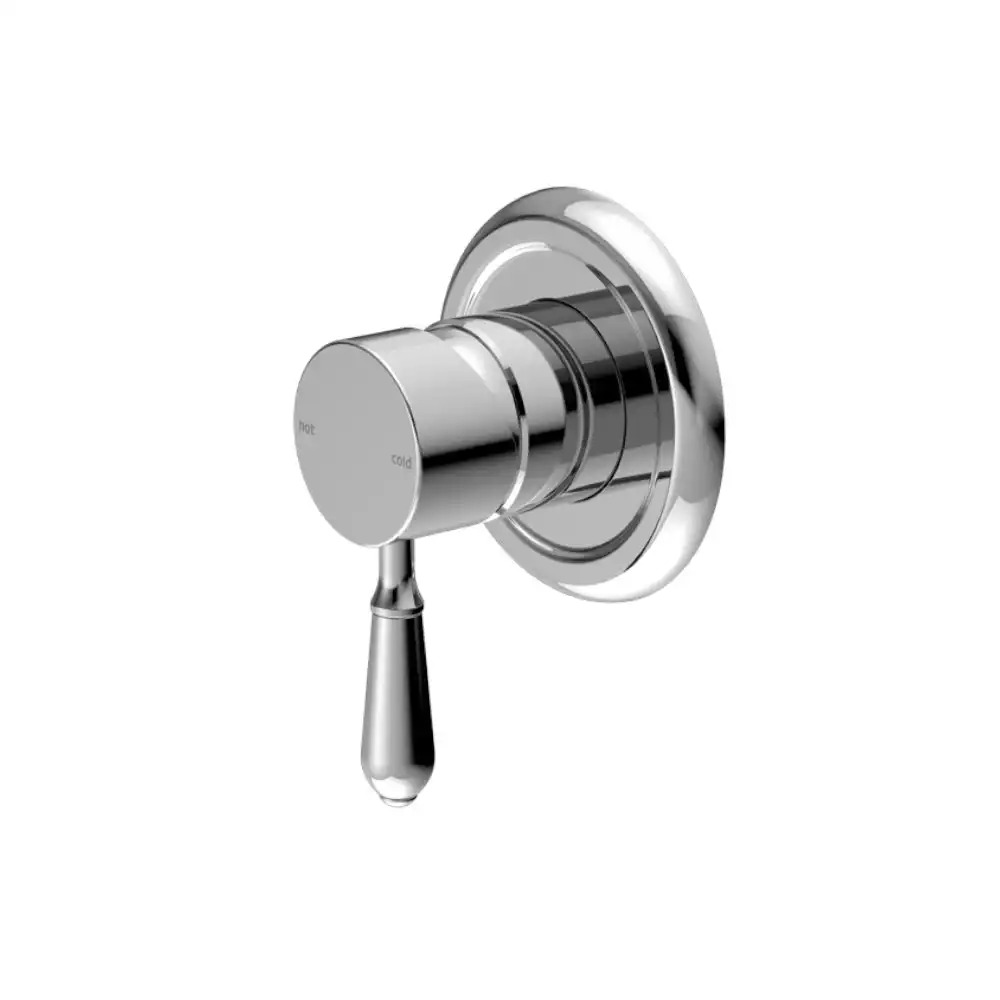 Nero York Shower Mixer with Metal Lever Chrome NR69210902CH