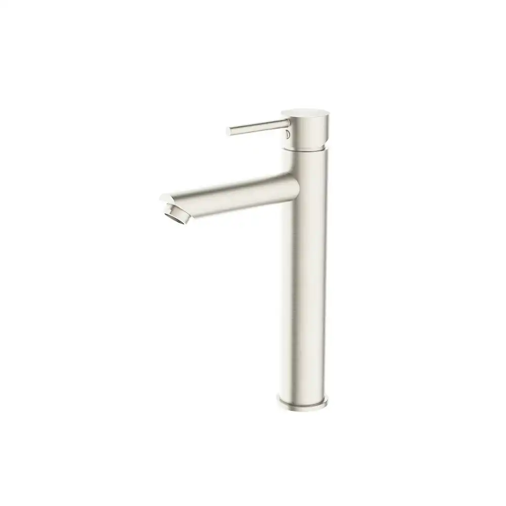 Nero Dolce Tall Basin Mixer Brushed Nickel NR250804BN