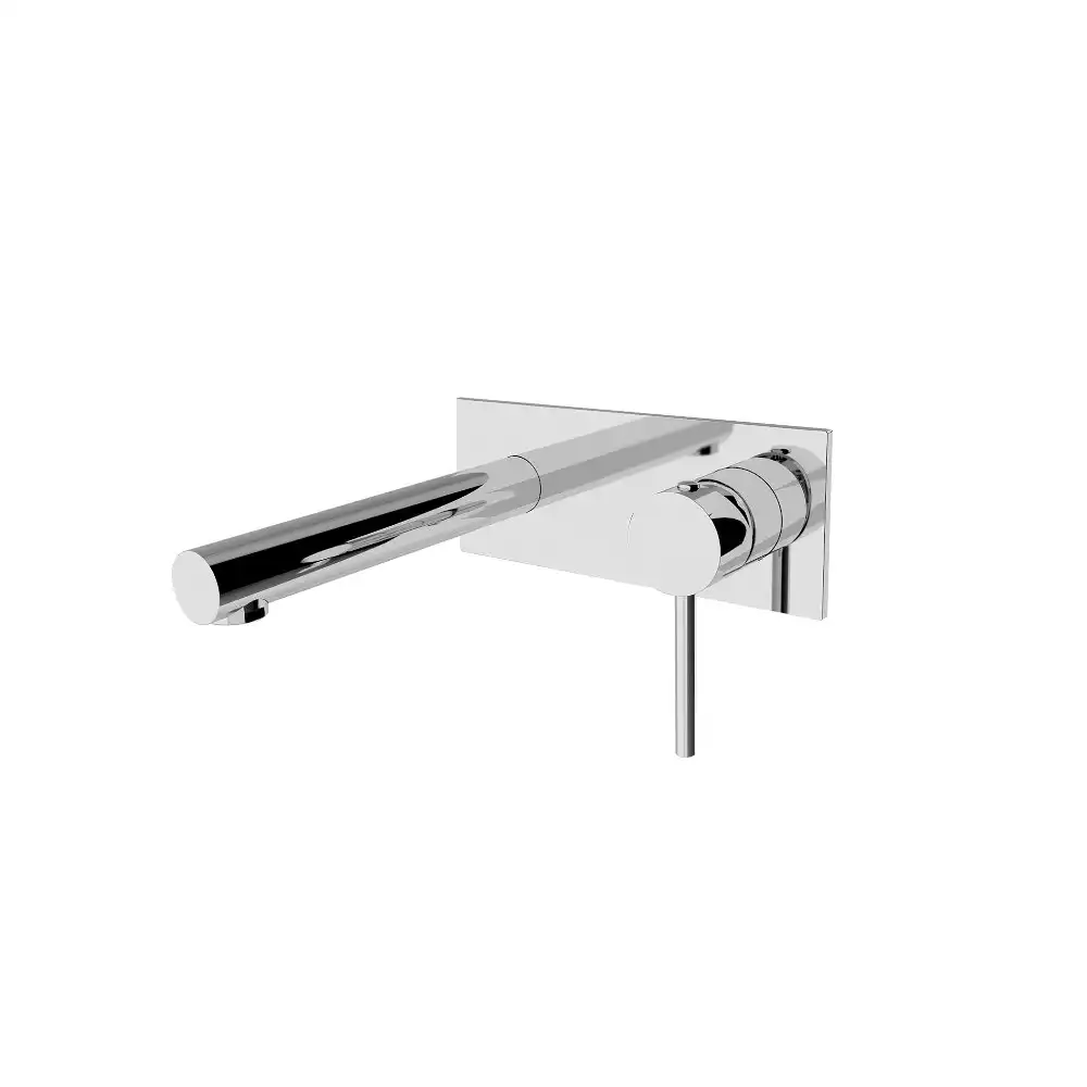 Nero Dolce Wall Basin Mixer Straight Spout Chrome NR250807ACH
